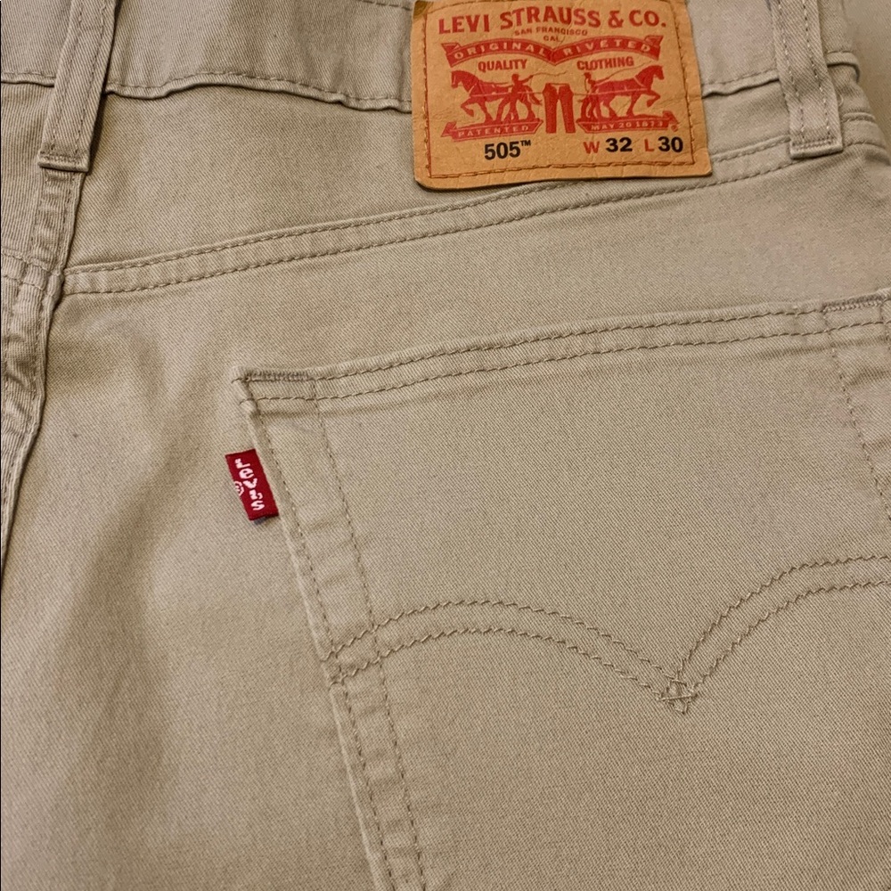 Levi's Khaki Denim Pants